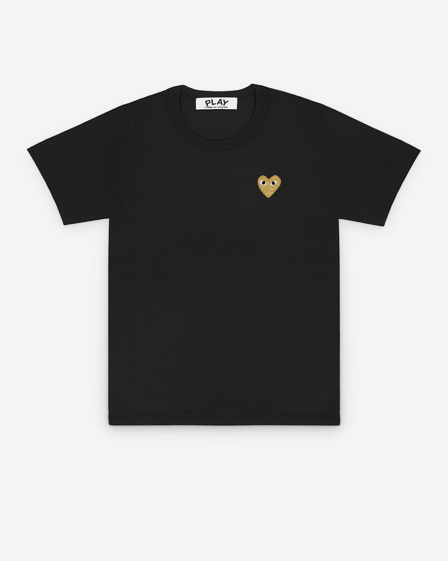 Play Comme des Gar?ons - Gold Heart T-Shirt - (Black)
