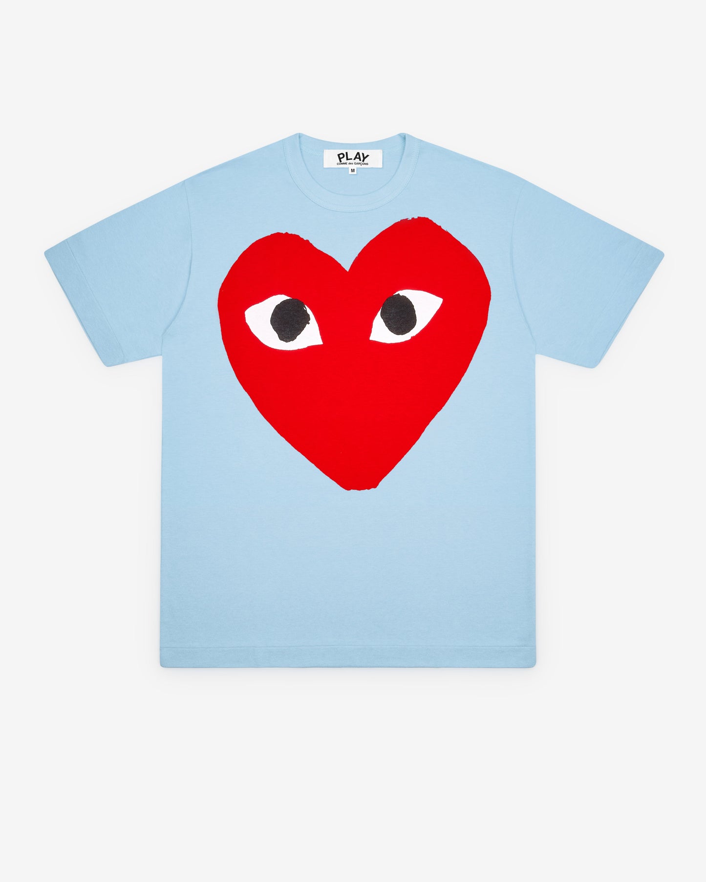 Play Comme des Gar?ons - Bright Heart Logo T-Shirt - (Blue)