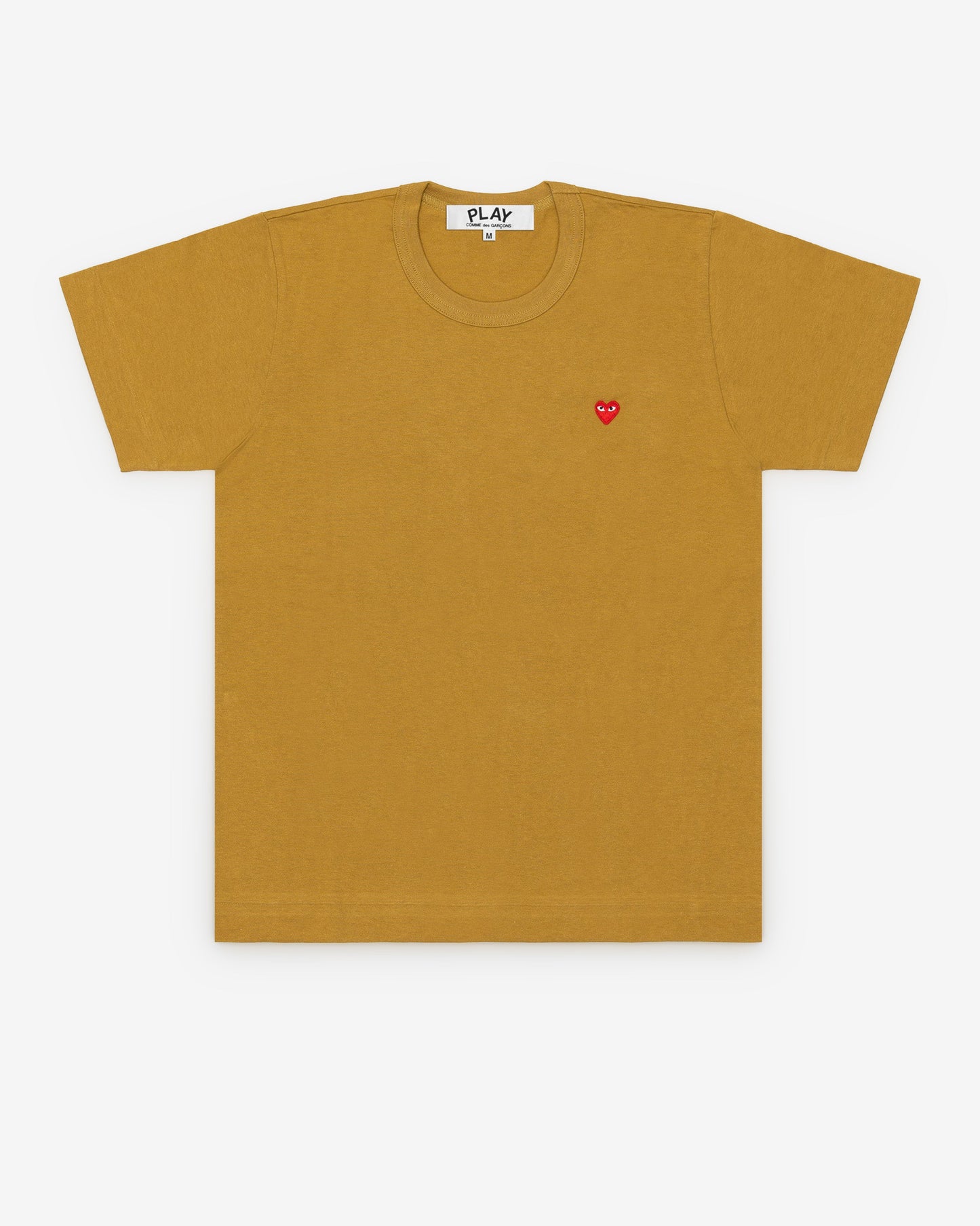 Play Comme des Gar?ons - Small Heart T-Shirt - (Mustard)