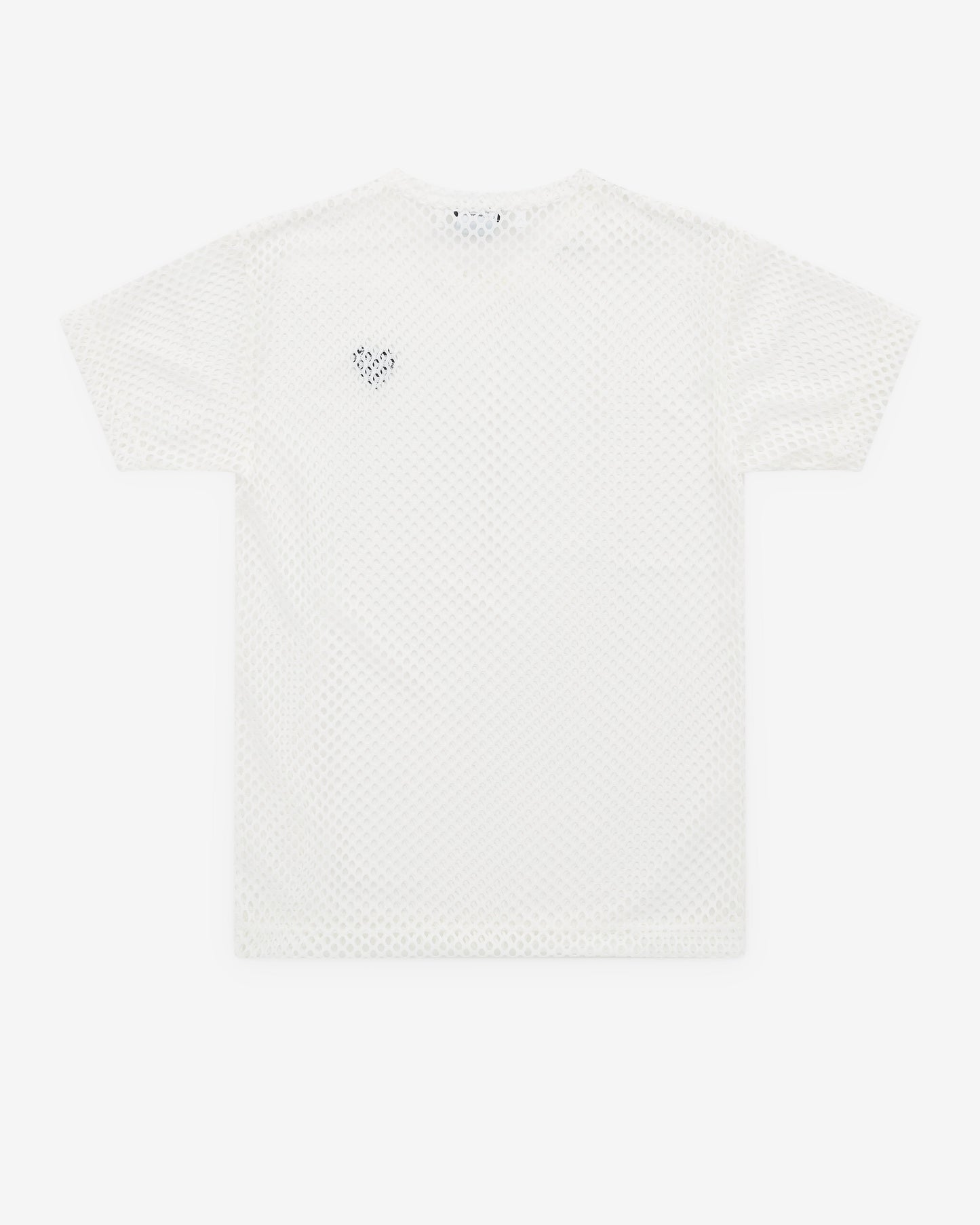 Play - Mesh T-Shirt Black Heart - (White)