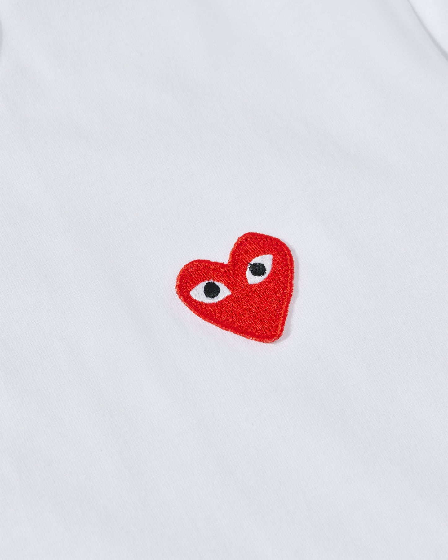 Play Comme des Gar?ons - Red T-Shirt - (White)