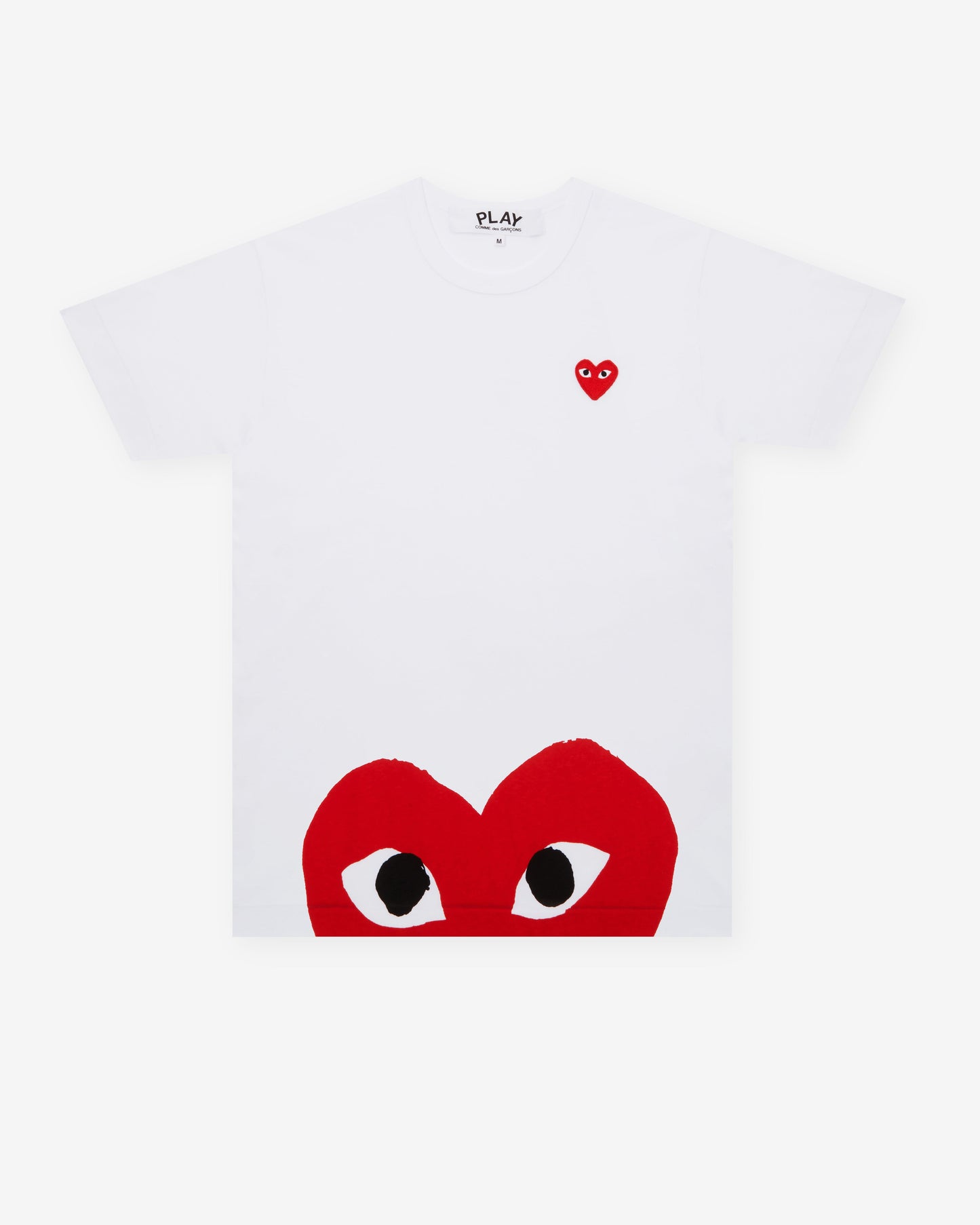 Play Comme des Gar?ons - Red T-Shirt - (White)
