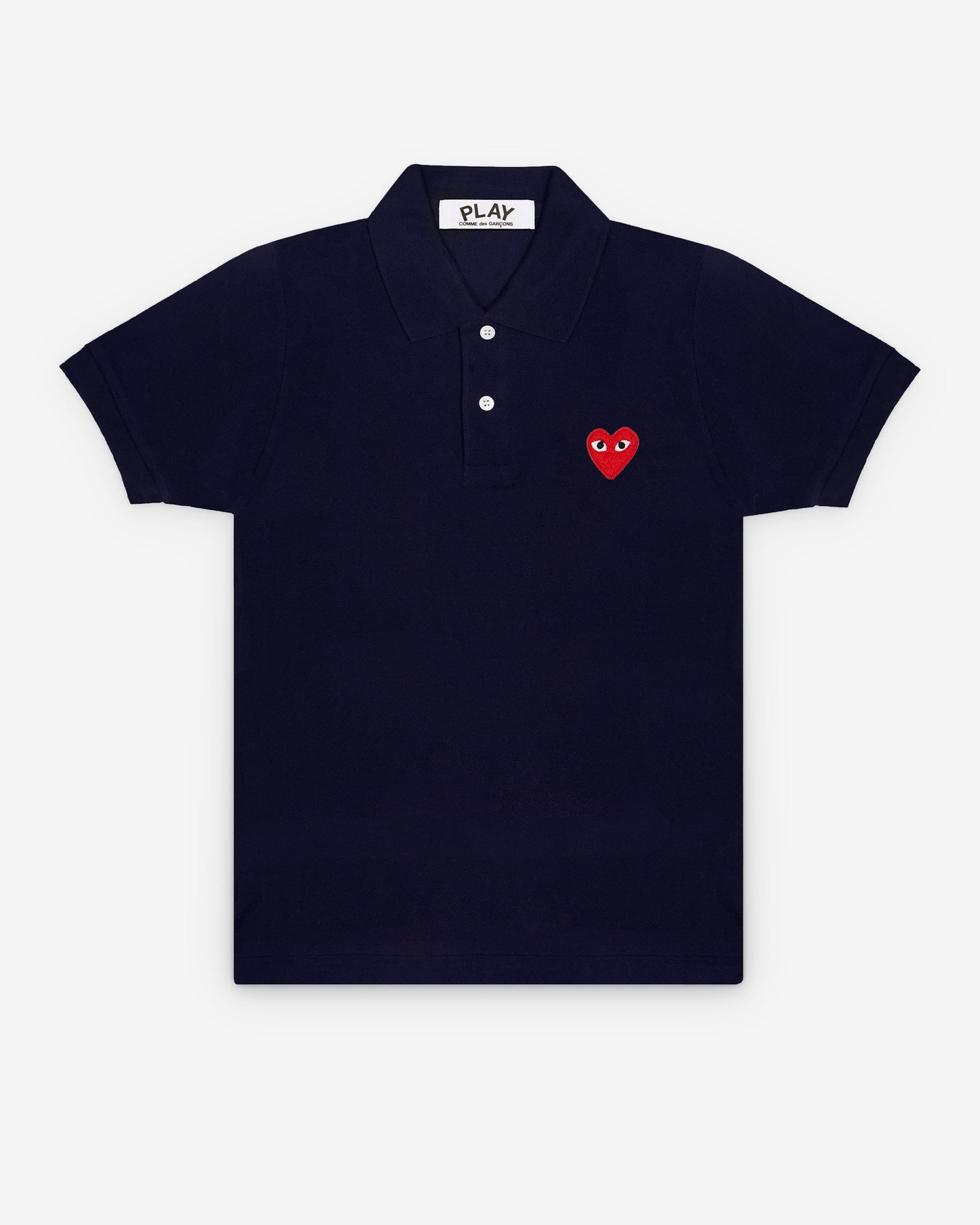 Play Comme des Gar?ons - Red Polo Shirt - (Navy)