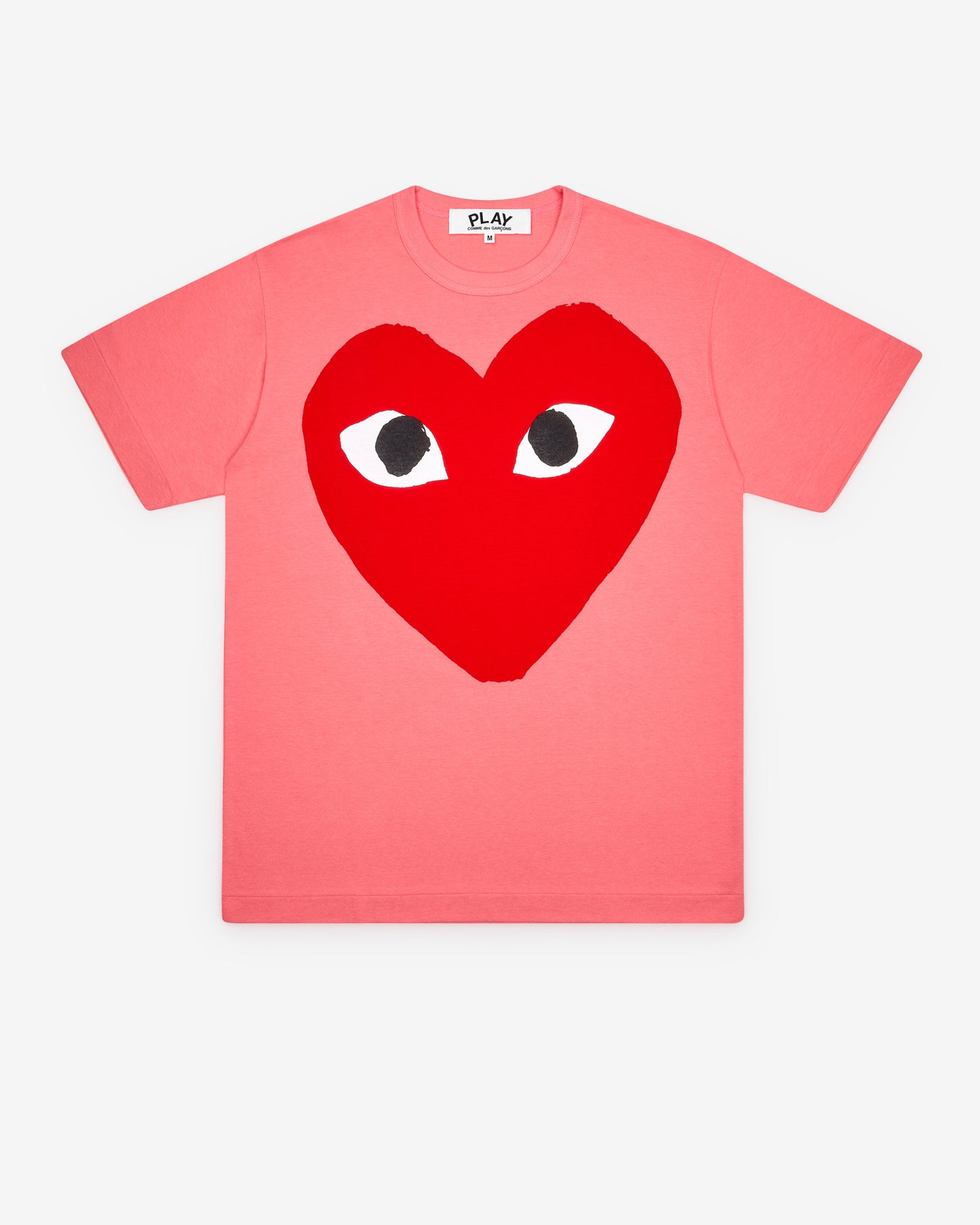 Play Comme des Gar?ons - Bright Heart Logo T-Shirt - (Pink)