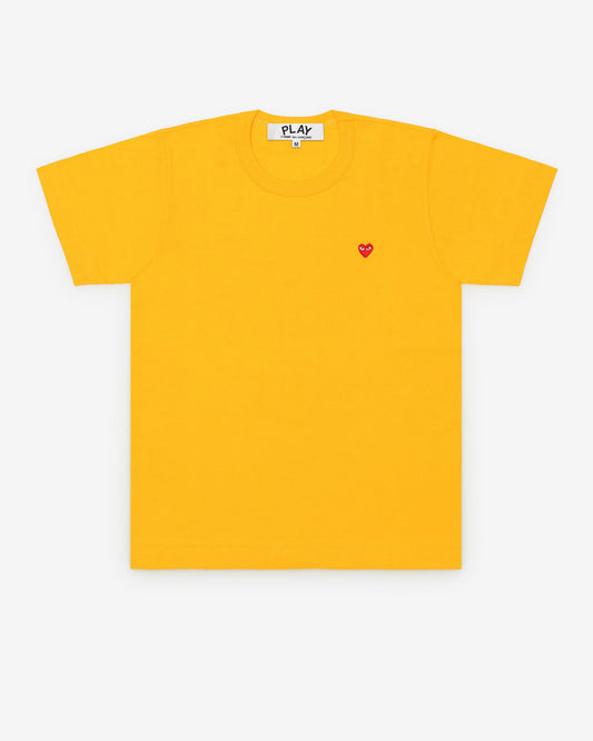Play Comme des Gar?ons - Small Heart T-Shirt - (Yellow)