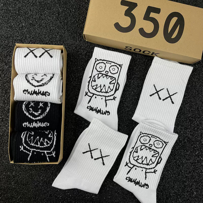 Men socks fall and winterdeodorizing filter sweat-absorbent and breathable